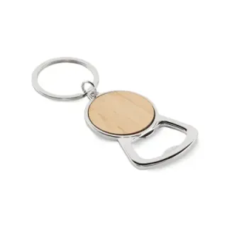 Recycled aluminium key ring - MO2483 (MOCN#40)